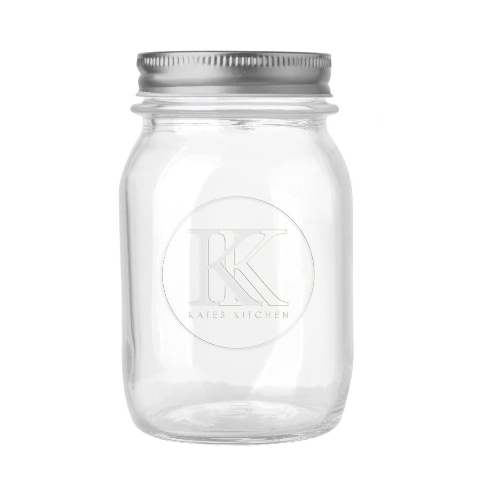 Kates Preserving Jar 2 Piece Lid 500ml