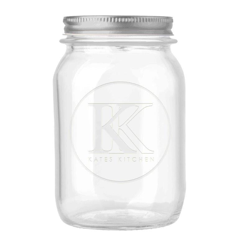 Kates Preserving Jar 2 Piece Lid 1L