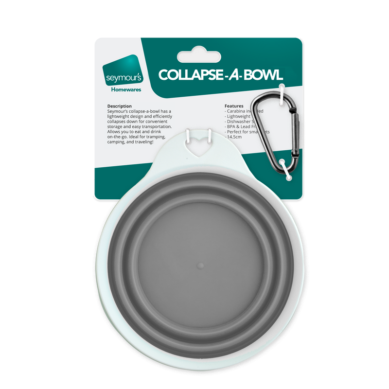 Collapse-A- Bowl 14.5cm Grey