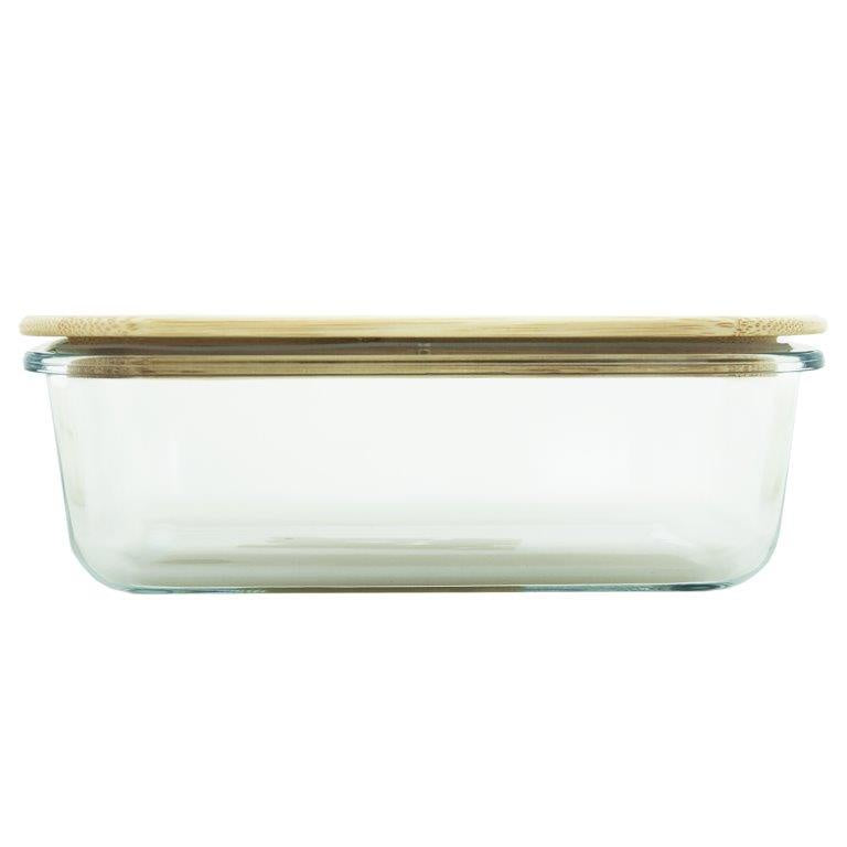 Glass Container 1520ml with Bamboo Lid