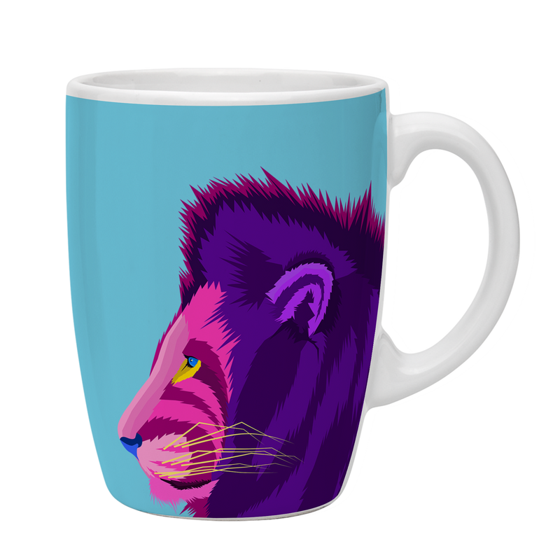 Coloured Mug - Animal Mug D2