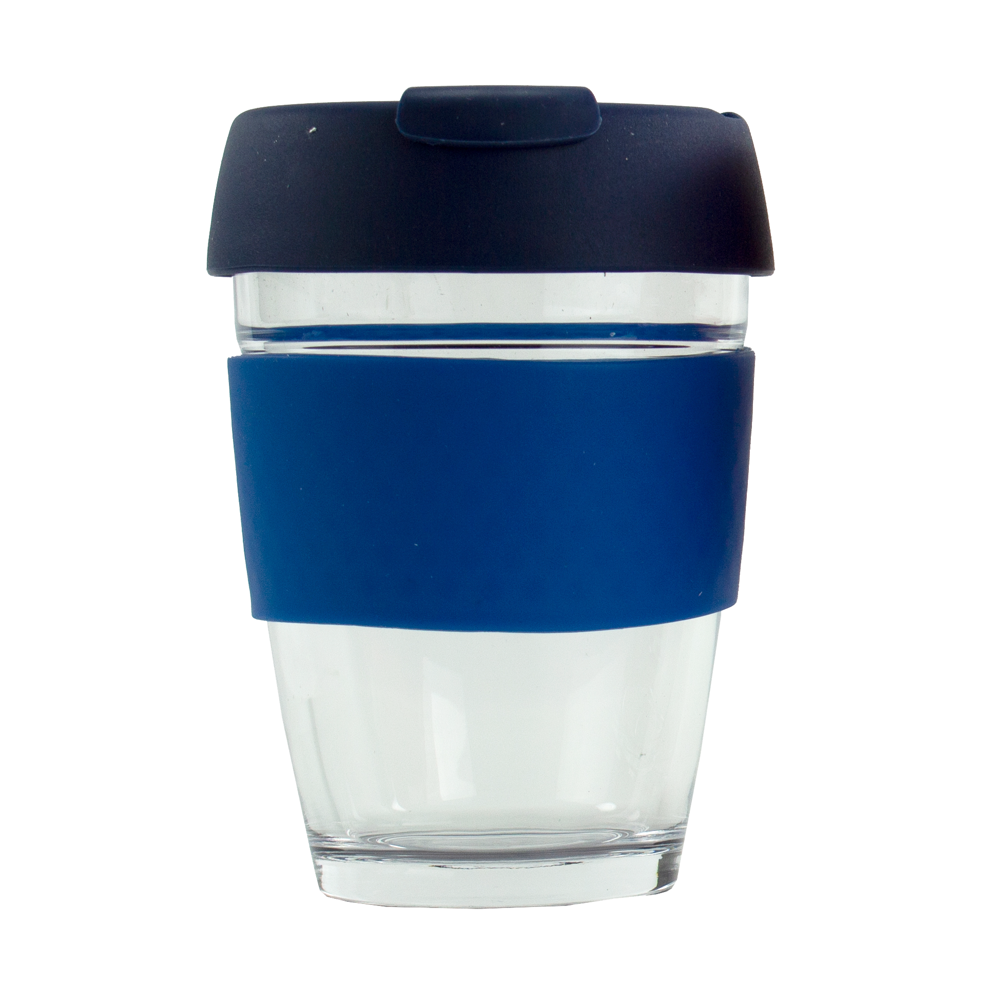 Glass Barista Buddy Cup 2Pc Lid 340ml