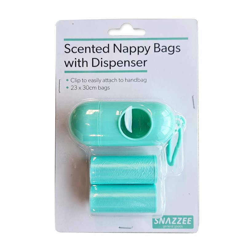 Scented Nappy Bags And Dispenser