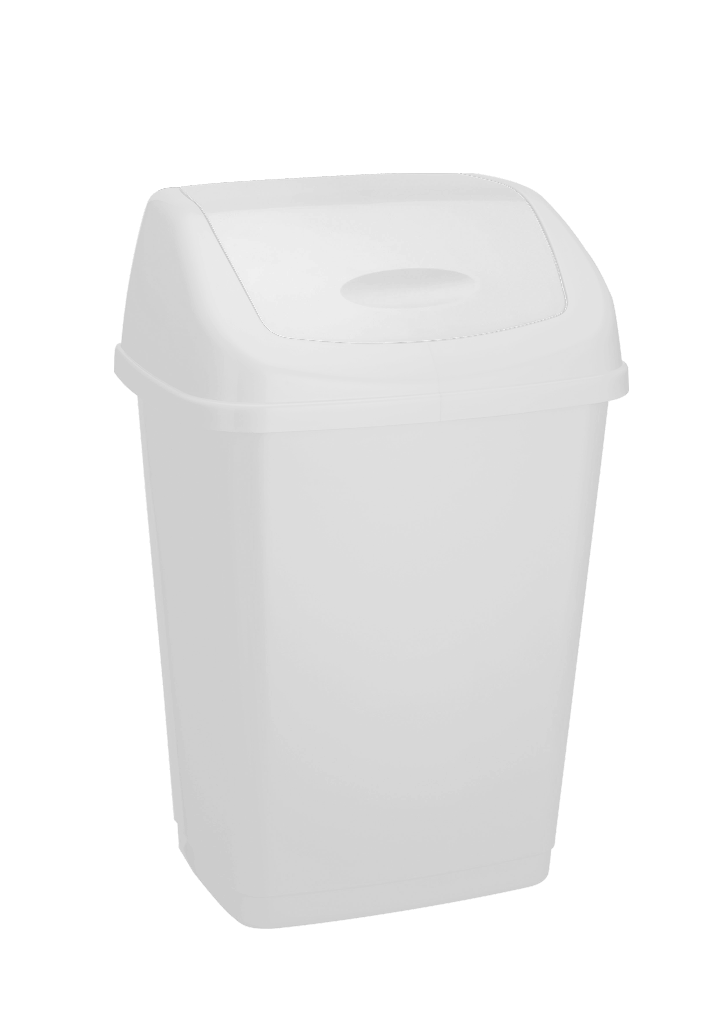 8l Rectangular Bin With Swing Lid