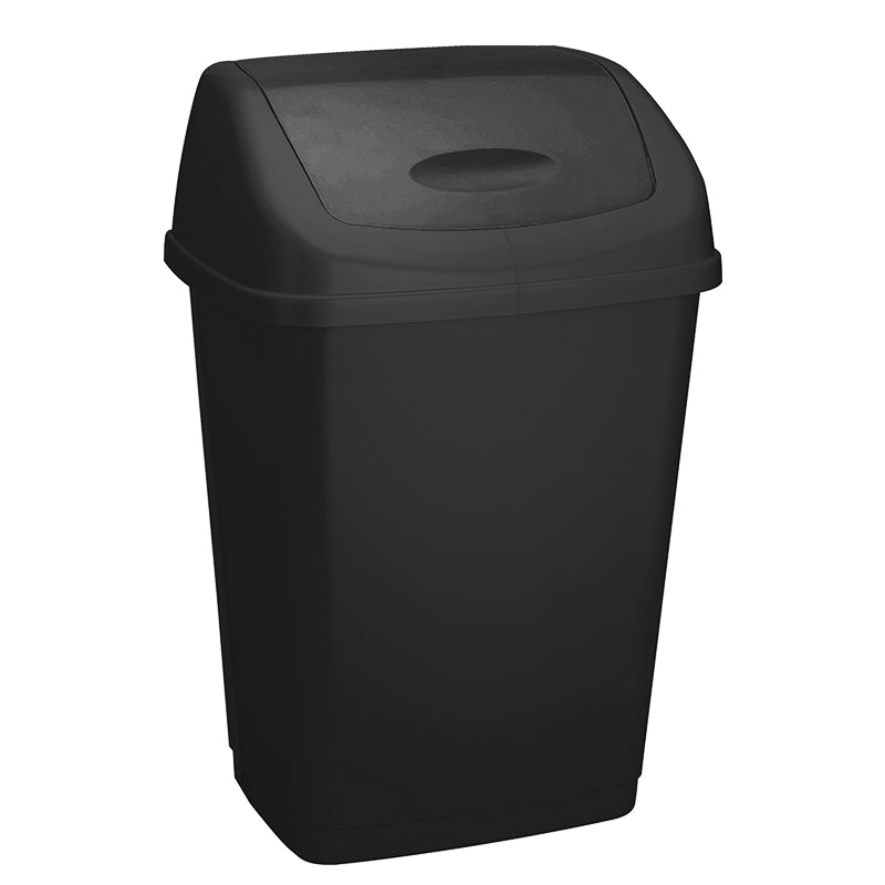 8l Rectangular Bin With Swing Lid