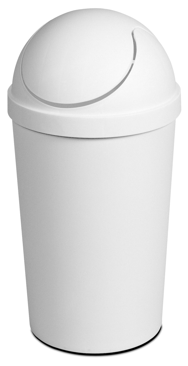 Swing Top Tidy Round 11.4ltr White