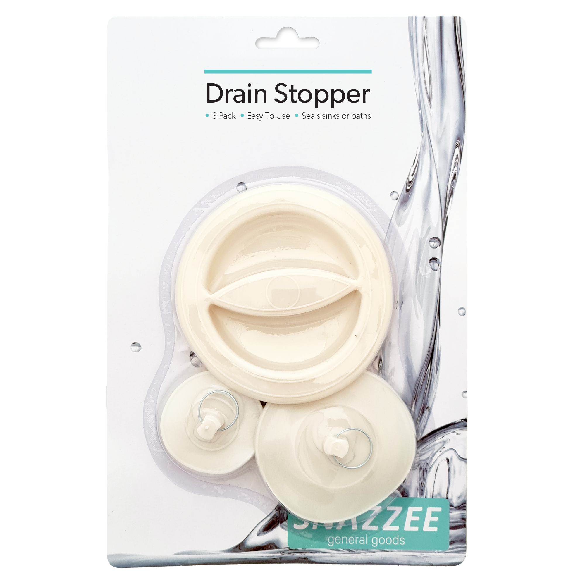 Drain Stopper 3 Pieces