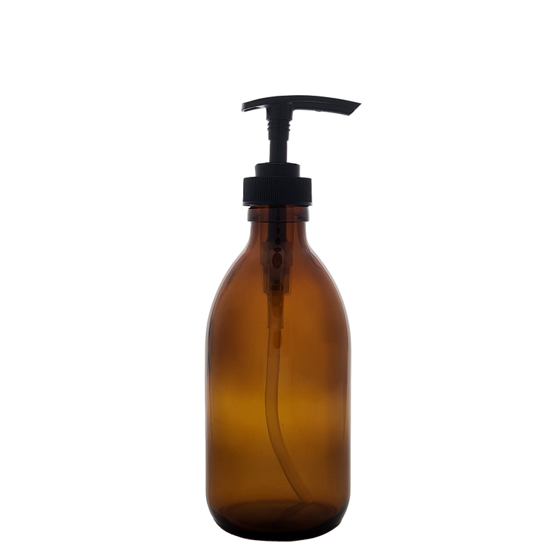 Amber Glass Soap Bottle 250ml