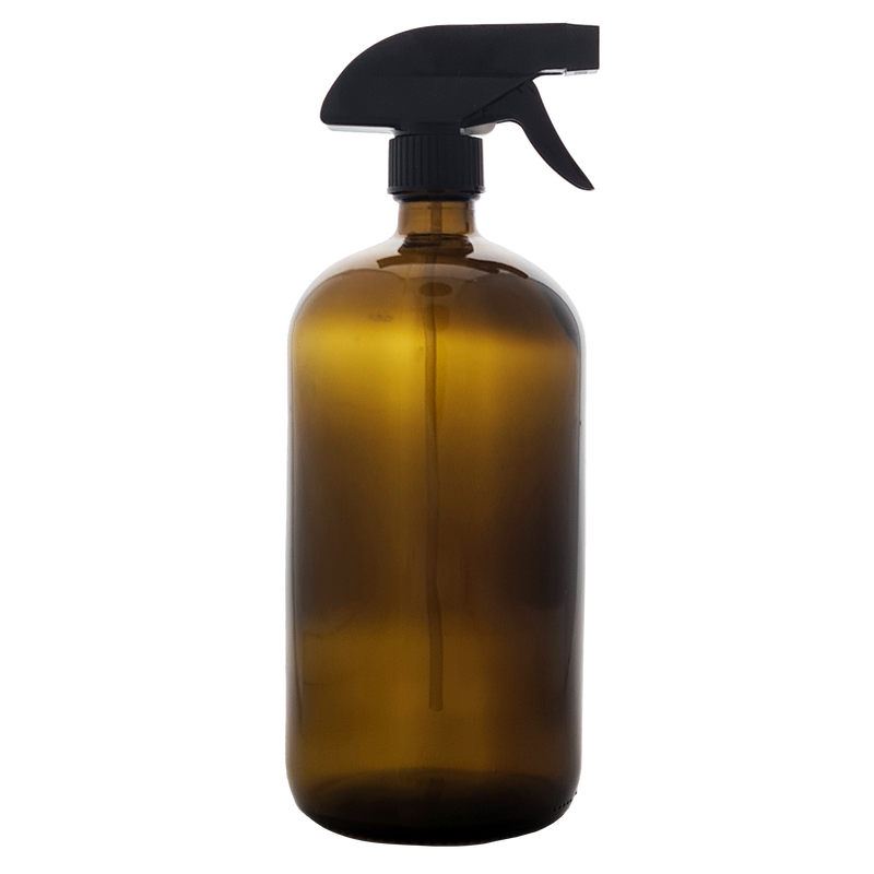 Amber Glass Spray Bottle 1000ml