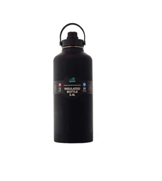 Seymours Axel Stainless Steel Insulated Bottle 2.4L