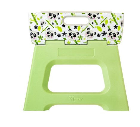 Vigar Kids Foldable 23cm Stool Panda