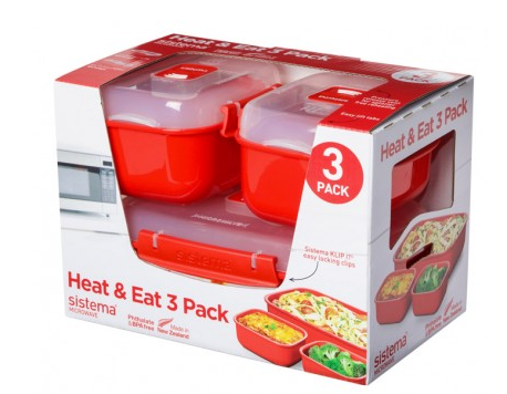 Sistema Heat and Eat 3 Pack