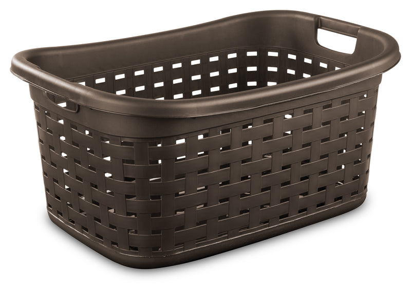 Weave Laundry Basket - Espresso