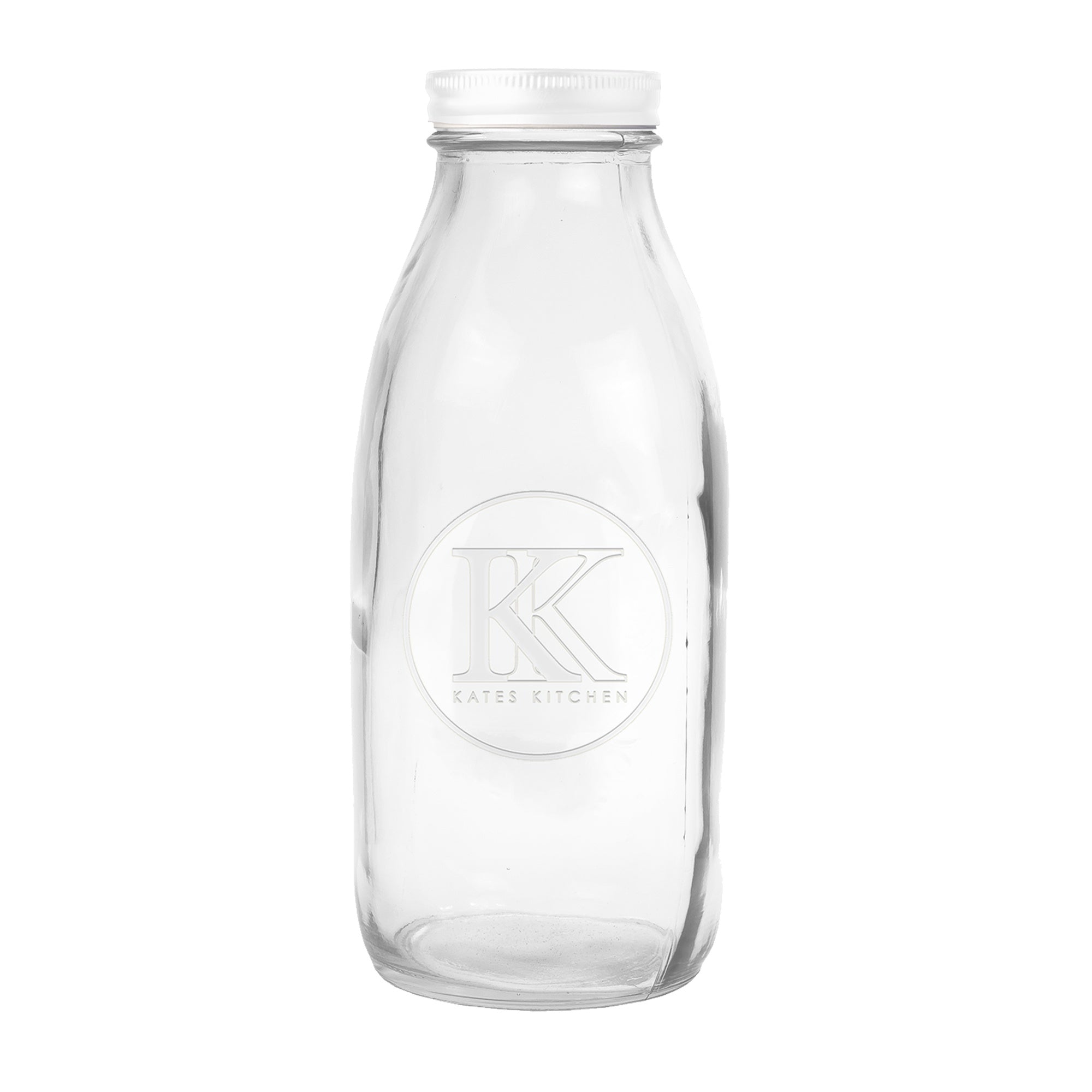 Kates Glass Sauce Bottle 1L