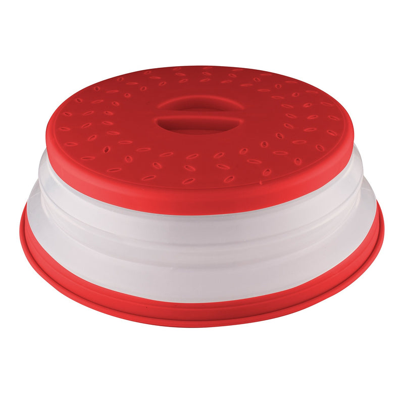 Avanti Collapsible Microwave Food Cover - Red