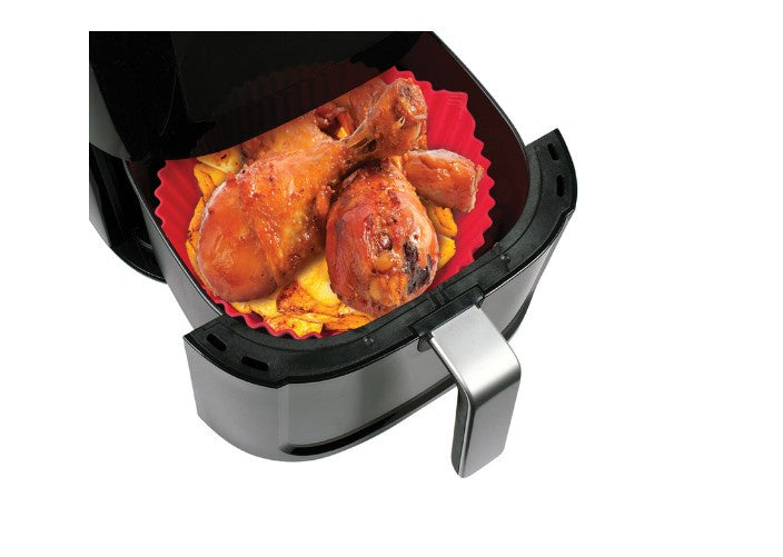 Avanti Airfryer Round Silicone Insert 20 x 19 x 7.5cm Set of 2