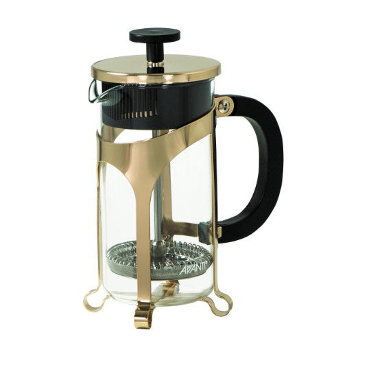 Avanti Cafe Coffee Plunger Gold/Black 375ml