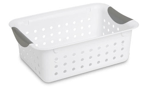 Sterilite Ultra Small Basket – White