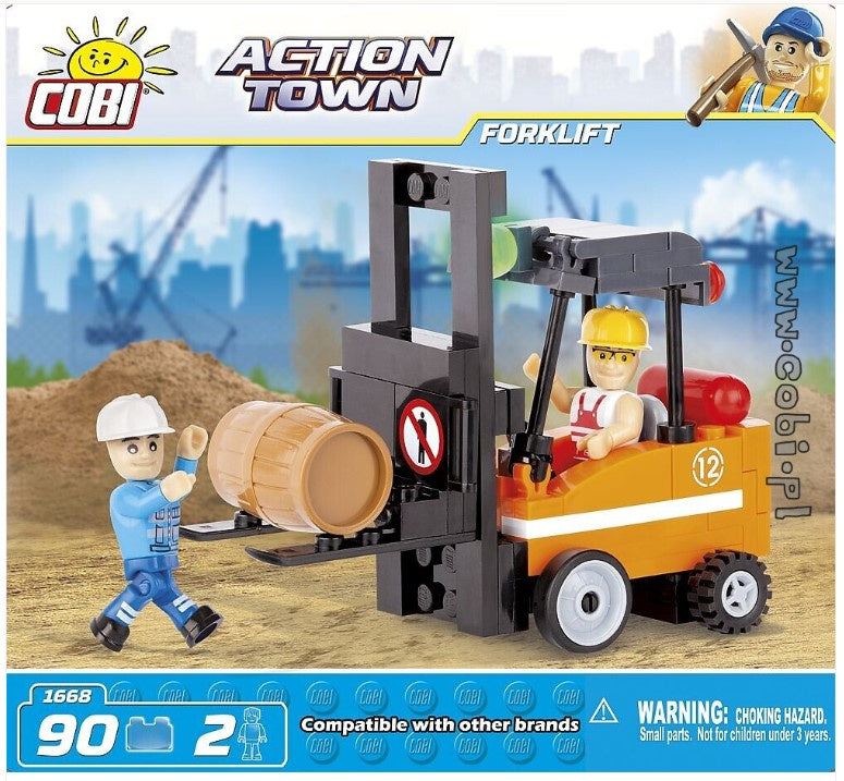 COBI-1668 | Forklift 90PCS