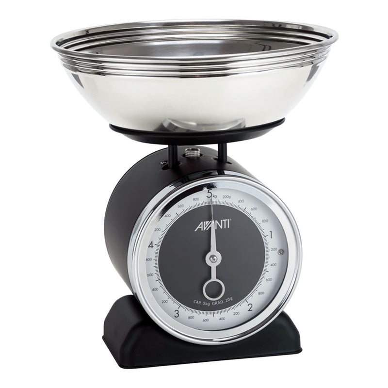 Avanti Vintage Mechanical Scales - Black