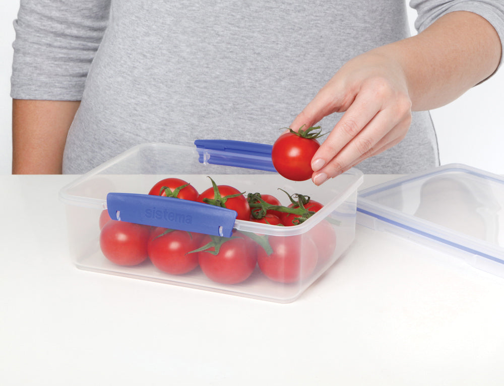 Sistema® KLIP IT™ 2L Rectangle Food Storage Container