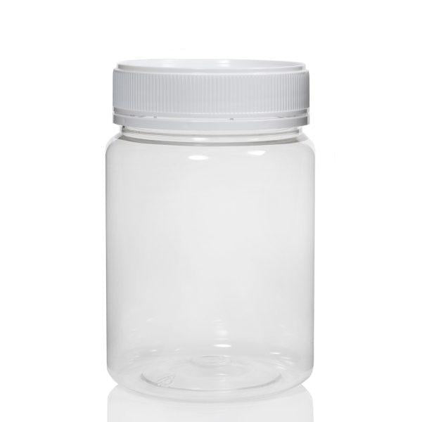 Jar PET Round 1kg/848ml