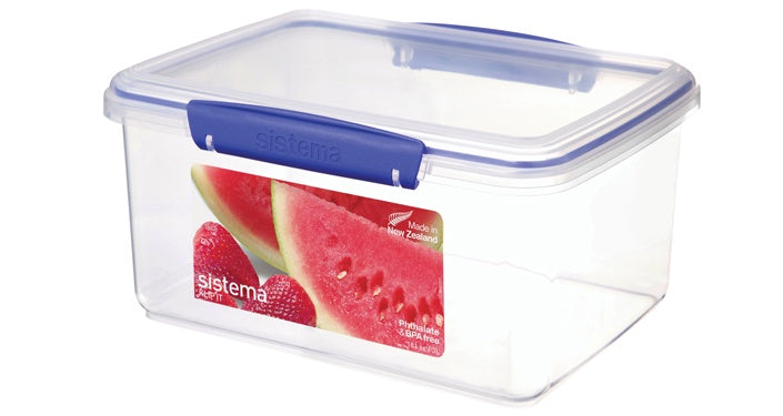 Sistema® KLIP IT™ 3L Rectangle Food Storage Container
