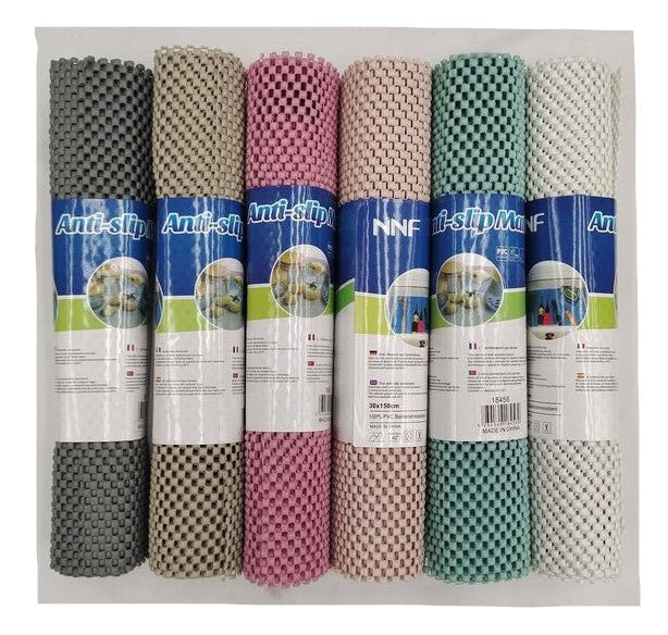 Grip Mat 30x150cm Assorted Colours - Single