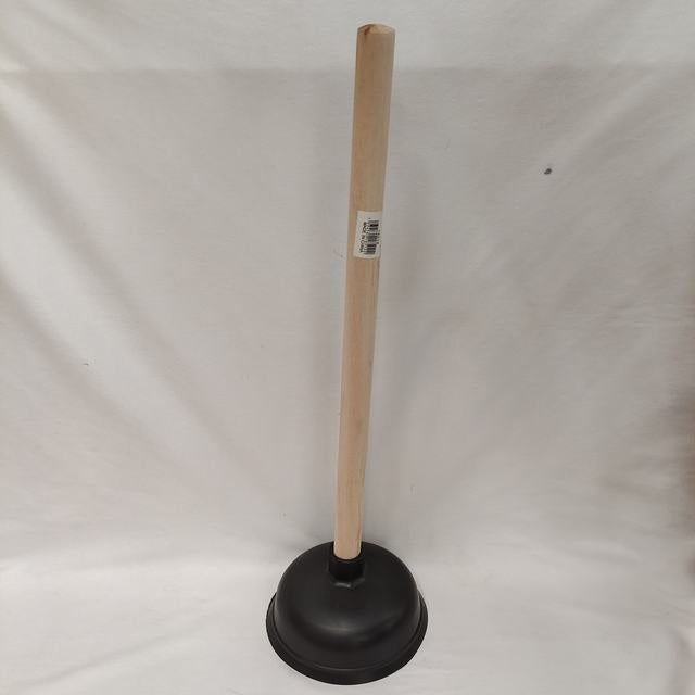 Wooden Handle Toilet Plunger