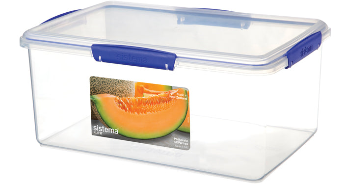 Sistema® KLIP IT™ 9.6L Rectangle Food Storage Container