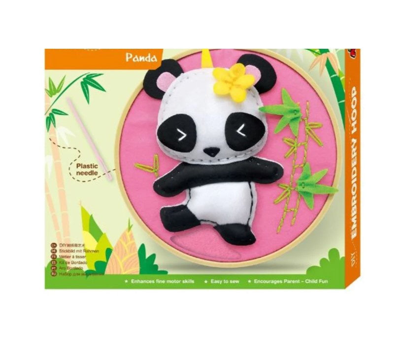 Embroidery Hoop Panda