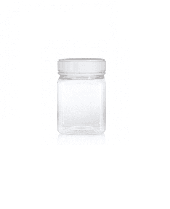 Jar PET Square 1kg/817ml