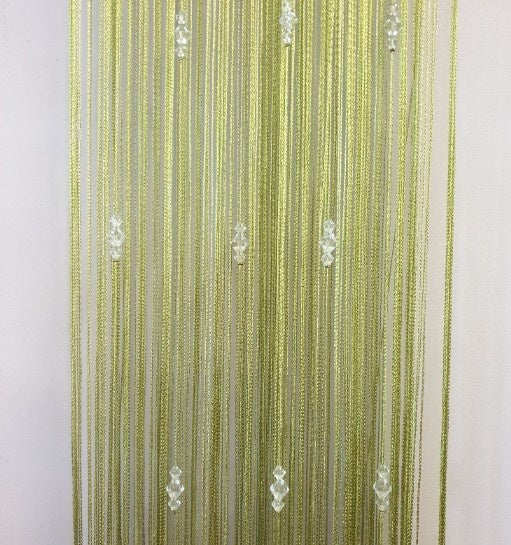 Beaded String Curtain - Champange 1m x2m
