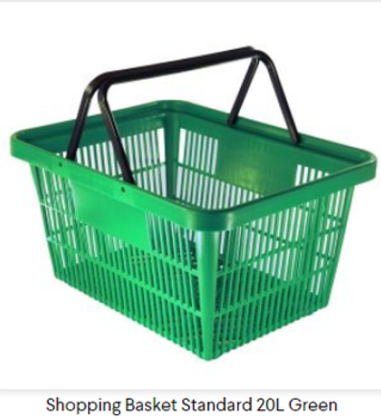 Shopping Basket 20 Lit