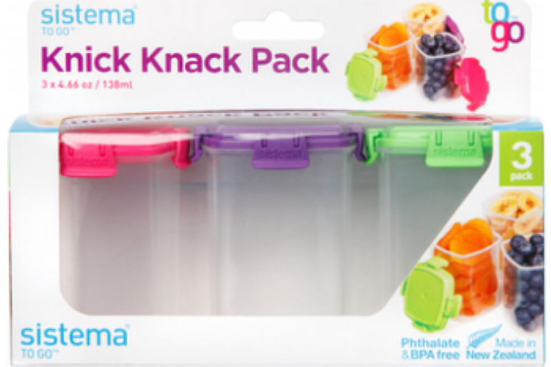 138ml Medium Knick Knack Pack To Go