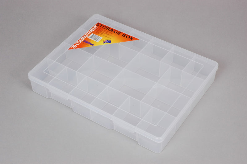 Storage Box,Fischer,20 Compartment Large 353x273x56