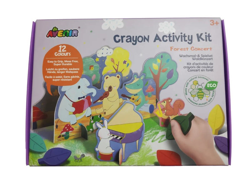 Crayon Activity Forest Concert