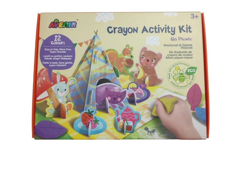 Crayon Activity Go Picnic