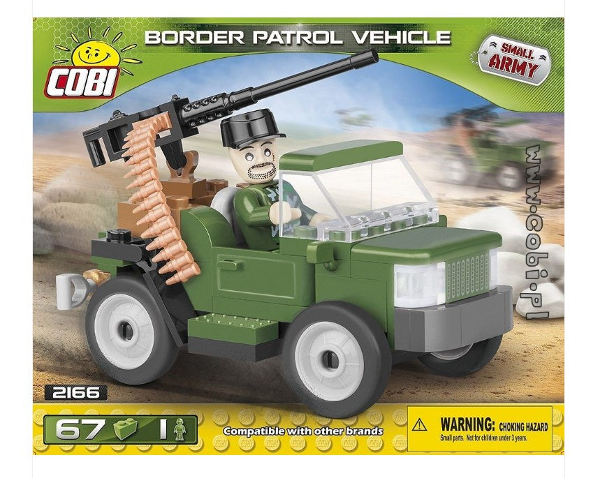 COBI-2166 | Border Patrol Vehicle 67PCS
