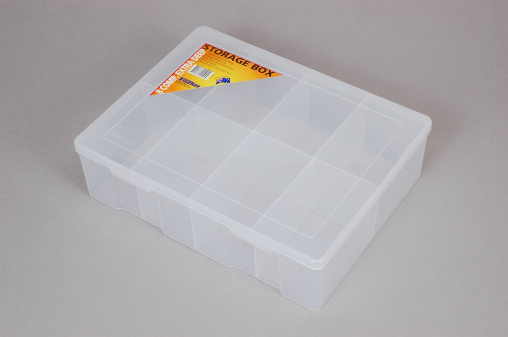 Storage Box, Fischer, 8 Compartment