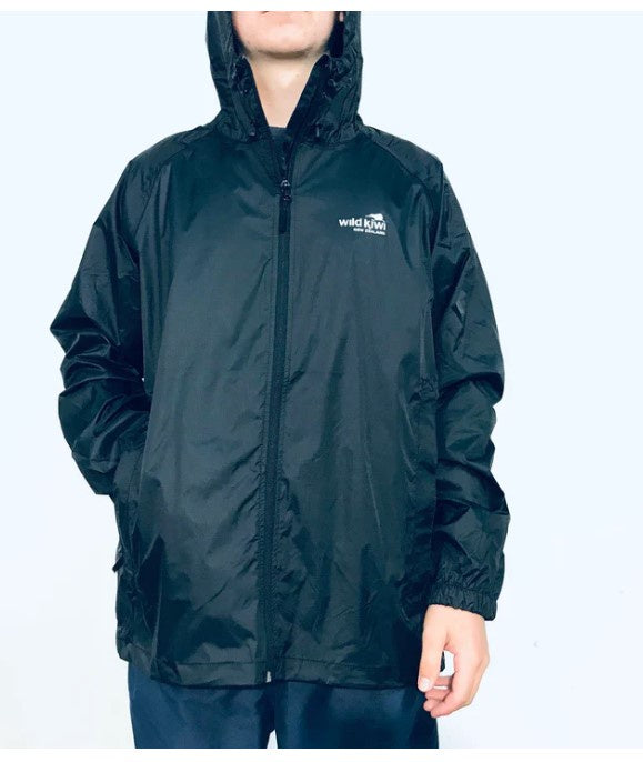 Packable Raincoat - Black