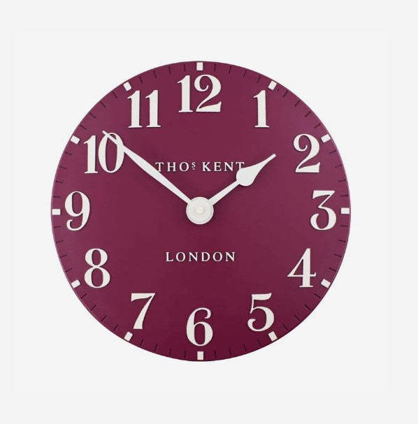 Thomas Kent Arabic W/Clock 3D 30cm Red