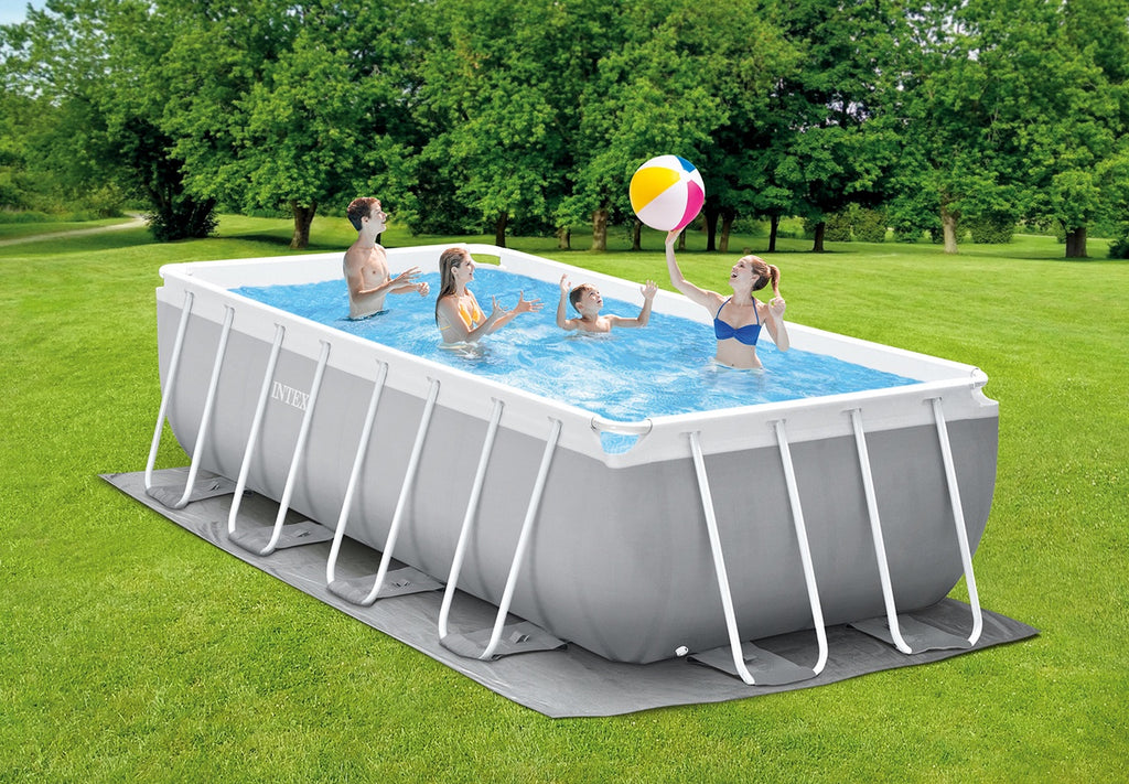 Intex Prism Frame Rectangular Pool Set 9ft (3.00m x 1.75m x 80cm / 9ft x 5ft 9in x 31.5in)