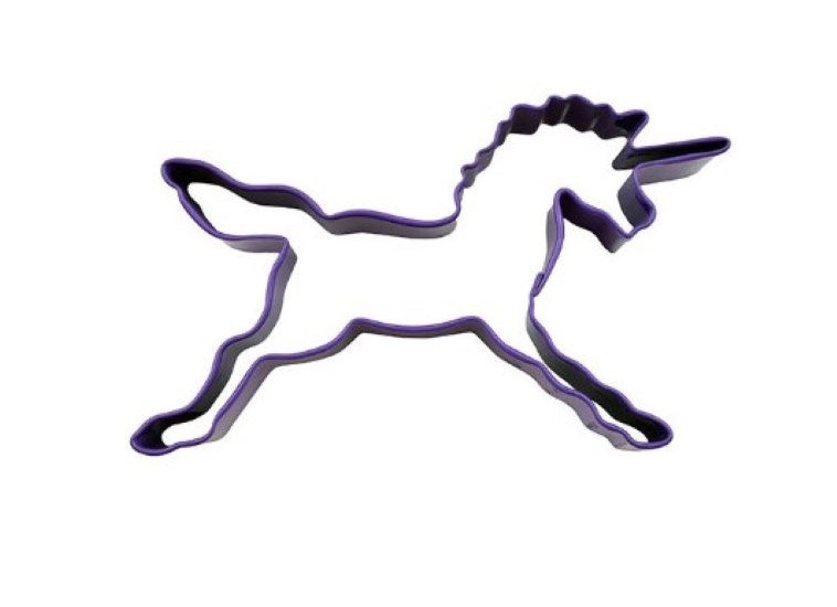 Cookie Cutter, Unicorn 11.5cm Purple