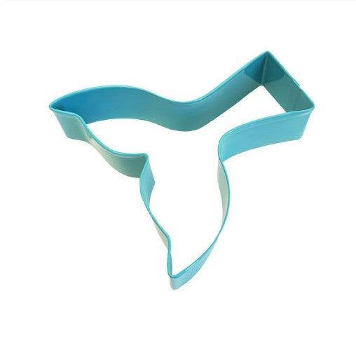 Cookie Cutter, Mermaid Tail 9.5cm Blue