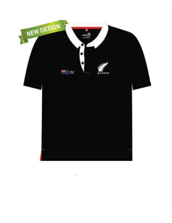 Wild Kiwi Short Sleeve Rugby Shirt