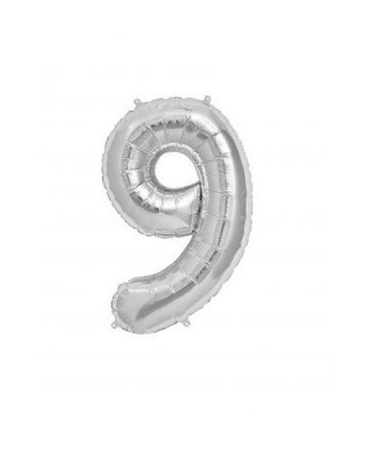 Foil Balloon 32 Inch Silver-9