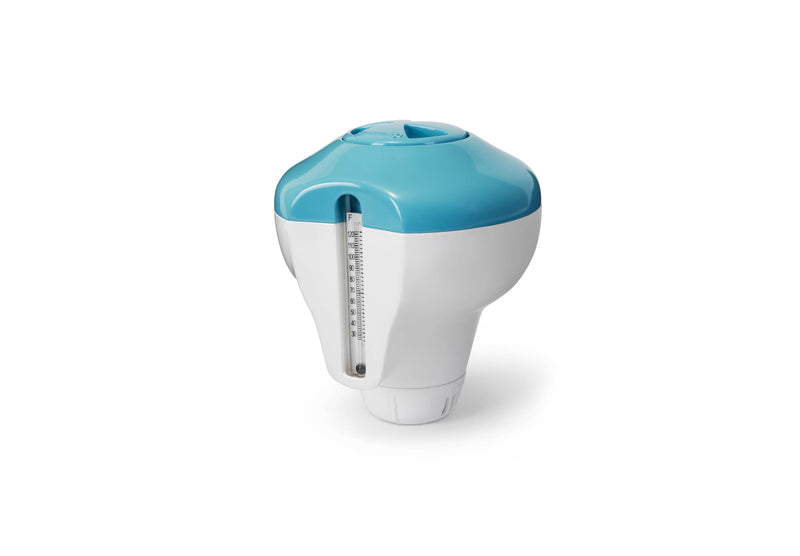 Intex 2-In-1 Floating Chlorine Dispenser With Thermometer