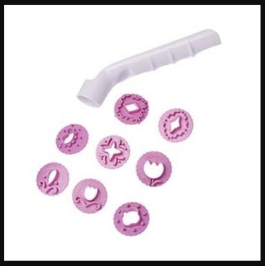 Lilac Fondant Stamp Set