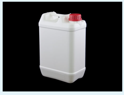 Jerry Can 5 Lit White 300G DG W Red Cap